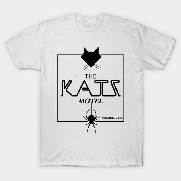 Katz Motel - Courage the Cowardly Dog T-Shirt by red-leaf